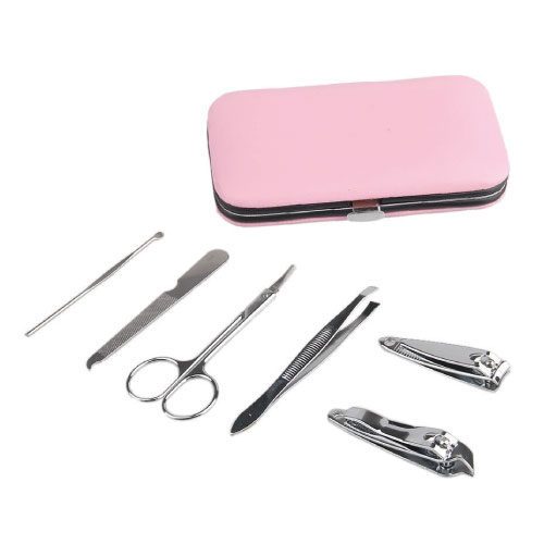 6 in 1 portable manicure set