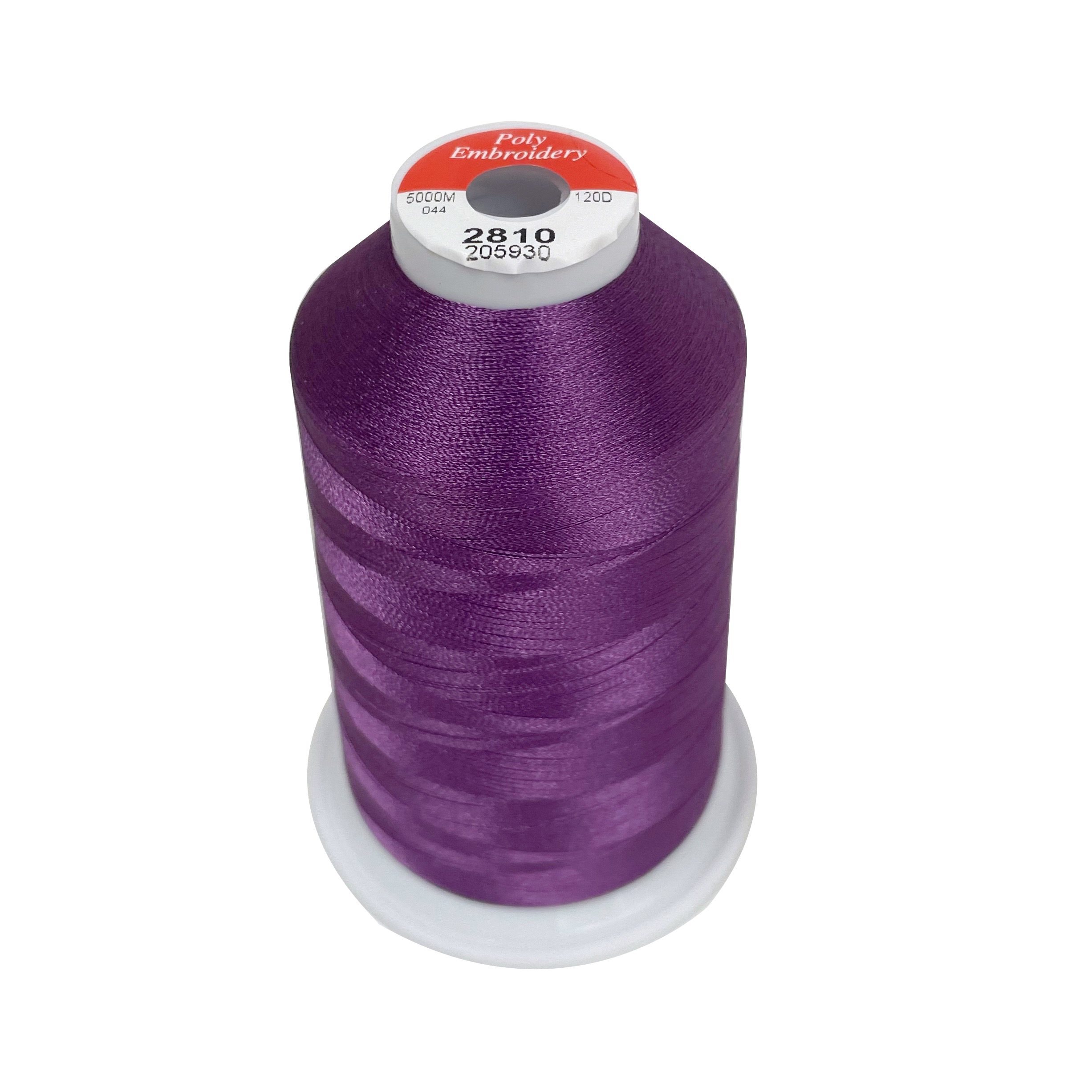 Metallic Embroidery Thread Violet - 4000m Cone